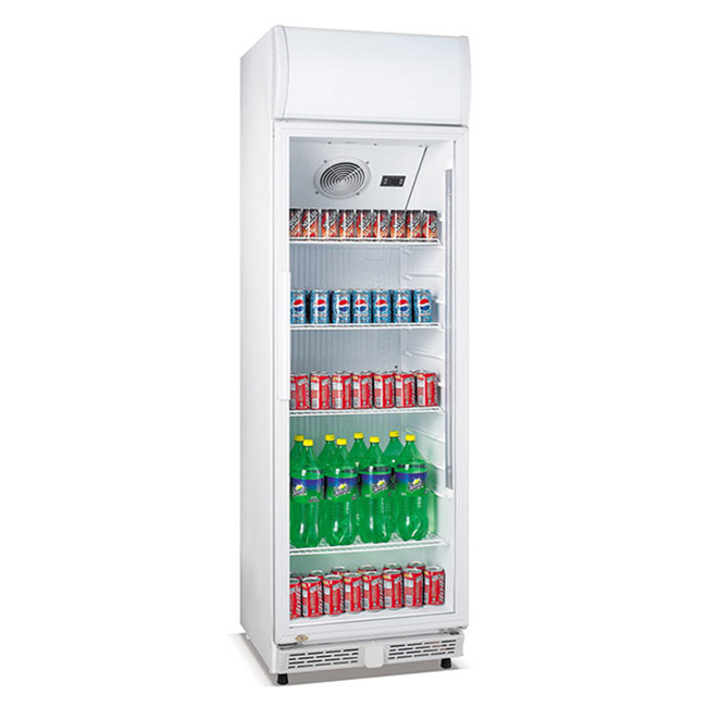 drinks merchandising fridge and glass door drink fridge